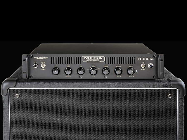 Mesa/Boogie's new Fathom amp is powered by 8 MOSFET transistors